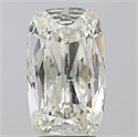 Natural Diamond 2.51 Carats, Cushion with  Cut, K Color, SI1 Clarity and Certified by GIA