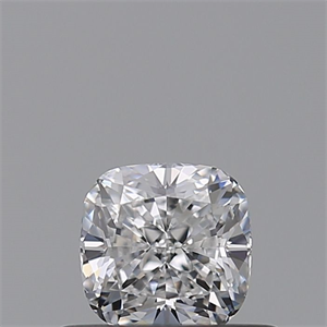 Foto Diamante Natural 0.41 quilates, Del cojín , Color D, claridad VVS1 y certificado GIA de