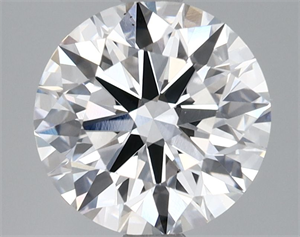Picture of Lab Grown Diamond 2.19 Carats, Round with Excellent Cut, E Color, VS2 Clarity and Certified by GIA