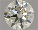 Diamante Natural 1.70 quilates, Redondo , Color L, claridad VS1 y certificado HRD