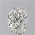 Diamante Natural 5.05 quilates, Ovalado , Color H, claridad VVS2 y certificado GIA