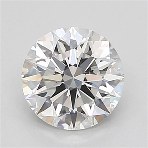 Picture of Lab Grown Diamond 1.04 Carats, Round with Ideal Cut, D Color, VVS2 Clarity and Certified by IGI