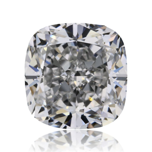 Picture of Natural Diamond 0.60 Carats, Cushion with  Cut, D Color, SI1 Clarity and Certified by GIA