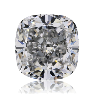Picture of Natural Diamond 0.60 Carats, Cushion with  Cut, D Color, SI1 Clarity and Certified by GIA