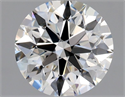 Diamante Natural 1.60 quilates, Redondo , Color G, claridad VVS1 y certificado GIA