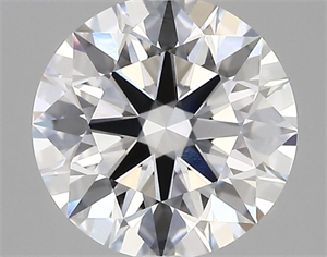 Picture of Lab Grown Diamond 2.84 Carats, Round with Excellent Cut, E Color, VVS2 Clarity and Certified by GIA
