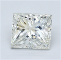 Diamante Natural 2.03 quilates, Princesa , Color J, claridad VS1 y certificado GIA