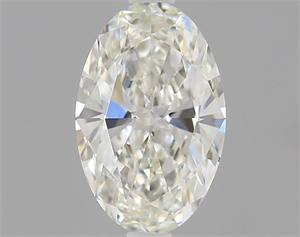 Picture of Natural Diamond 0.50 Carats, Oval with  Cut, H Color, IF Clarity and Certified by IGI