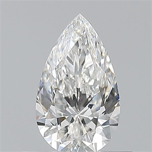 Picture of Natural Diamond 0.50 Carats, Pear with  Cut, F Color, VS1 Clarity and Certified by GIA