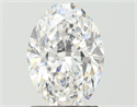 Diamante Natural 1.51 quilates, Ovalado , Color F, claridad VS2 y certificado GIA