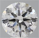 Lab Grown Diamond 6.55 Carats, Round with Excellent Cut, F Color, VS1 Clarity and Certified by IGI