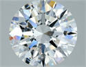Natural Diamond 2.02 Carats, Round with Excellent Cut, G Color, VVS1 Clarity and Certified by GIA
