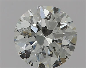 Foto Diamante Natural 0.63 quilates, Redondo , Color H, claridad SI2 y certificado GIA de