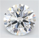 Del inventario de diamantes de laboratorio, 2.51 quilates, Redondo , Color D, claridad IF y certificado IGI