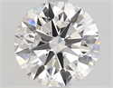 Natural Diamond 1.70 Carats, Round with Excellent Cut, E Color, VS1 Clarity and Certified by GIA
