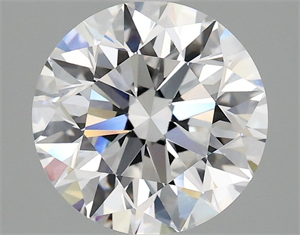 Picture of Lab Grown Diamond 2.50 Carats, Round with Excellent Cut, D Color, VS2 Clarity and Certified by IGI