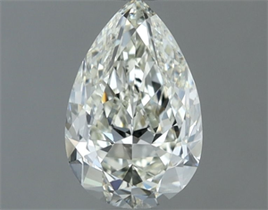Picture of Natural Diamond 0.50 Carats, Pear with  Cut, I Color, VVS1 Clarity and Certified by IGI