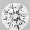 Del inventario de diamantes de laboratorio, 4.74 quilates, Redondo , Color E, claridad VVS2 y certificado IGI