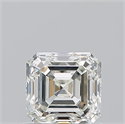 Diamante Natural 0.90 quilates, Asscher , Color J, claridad VVS2 y certificado GIA