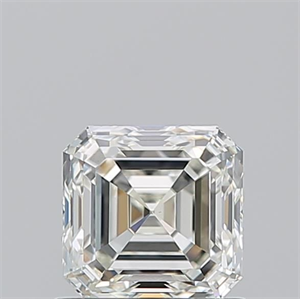 Foto Diamante Natural 0.90 quilates, Asscher , Color J, claridad VVS2 y certificado GIA de
