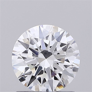 Picture of Lab Grown Diamond 1.05 Carats, Round with Ideal Cut, D Color, VVS2 Clarity and Certified by IGI