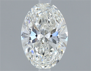 Picture of Natural Diamond 0.57 Carats, Oval with  Cut, G Color, SI1 Clarity and Certified by GIA