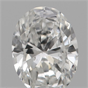 Natural Diamond 0.19 Carats, Oval with  Cut, G Color, SI1 Clarity and Certified by IGI