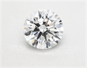 Natural Diamond 4.01 Carats, Round with Excellent Cut, H Color, SI1 Clarity and Certified by GIA