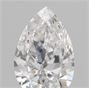 Diamante Natural 0.19 quilates, De pera , Color F, claridad SI2 y certificado IGI