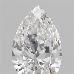 Foto Diamante Natural 0.19 quilates, De pera , Color F, claridad SI2 y certificado IGI de