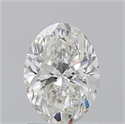 Natural Diamond 1.50 Carats, Oval with  Cut, I Color, VS2 Clarity and Certified by GIA