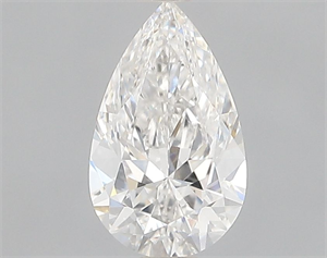 Picture of Natural Diamond 0.51 Carats, Pear with  Cut, E Color, VS1 Clarity and Certified by GIA