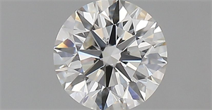Picture of Natural Diamond 0.70 Carats, Round with Excellent Cut, G Color, VVS1 Clarity and Certified by IGI