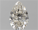 Natural Diamond 3.30 Carats, Pear with  Cut, I Color, VS1 Clarity and Certified by GIA