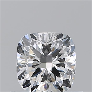 Picture of Natural Diamond 0.59 Carats, Cushion with  Cut, F Color, VVS2 Clarity and Certified by GIA