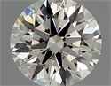Natural Diamond 0.92 Carats, Round with Excellent Cut, L Color, VS1 Clarity and Certified by GIA