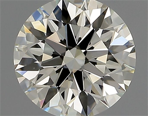 Picture of Natural Diamond 0.92 Carats, Round with Excellent Cut, L Color, VS1 Clarity and Certified by GIA