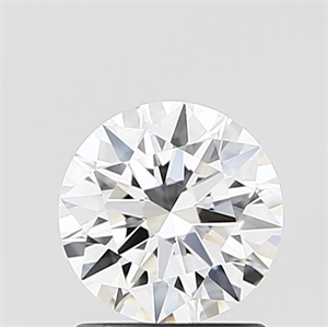 Picture of Lab Grown Diamond 1.06 Carats, Round with Ideal Cut, D Color, VVS2 Clarity and Certified by IGI