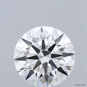 Picture of Lab Grown Diamond 1.50 Carats, Round with Excellent Cut, D Color, VVS2 Clarity and Certified by IGI