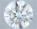 Natural Diamond 3.22 Carats, Round with Excellent Cut, I Color, SI1 Clarity and Certified by IGI