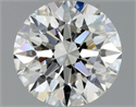Diamante Natural 0.51 quilates, Redondo , Color H, claridad VVS1 y certificado GIA