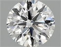 Lab Grown Diamond 1.53 Carats, Round with Excellent Cut, F Color, VS2 Clarity and Certified by IGI