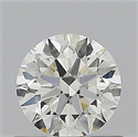 Diamante Natural 0.70 quilates, Redondo , Color J, claridad VS1 y certificado GIA