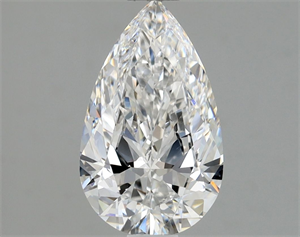 Foto Diamante Natural 1.01 quilates, De pera , Color E, claridad VVS2 y certificado GIA de