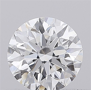 Picture of Natural Diamond 0.42 Carats, Round with Very Good Cut, E Color, SI1 Clarity and Certified by GIA