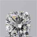 Natural Diamond 0.70 Carats, Cushion with  Cut, H Color, VS1 Clarity and Certified by GIA