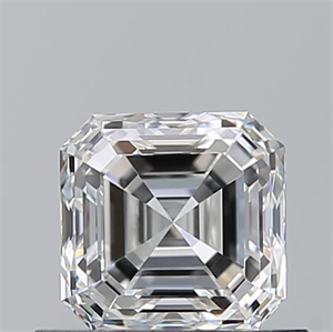 Foto Diamante Natural 0.70 quilates, Asscher , Color F, claridad VS1 y certificado GIA de