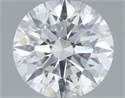 Natural Diamond 0.70 Carats, Round with Excellent Cut, G Color, SI2 Clarity and Certified by GIA