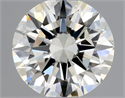 Natural Diamond 0.47 Carats, Round with Excellent Cut, K Color, SI1 Clarity and Certified by GIA