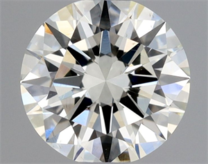 Picture of Natural Diamond 0.47 Carats, Round with Excellent Cut, K Color, SI1 Clarity and Certified by GIA